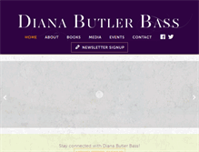 Tablet Screenshot of dianabutlerbass.com